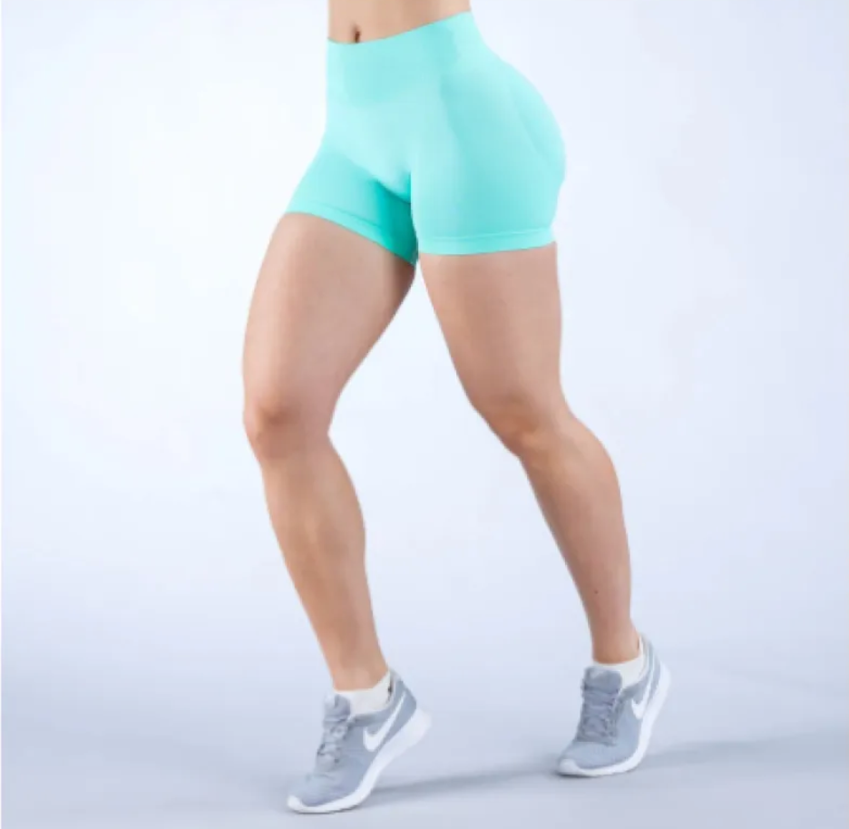 VividFit Seamless Yoga Shorts — 15 Colours