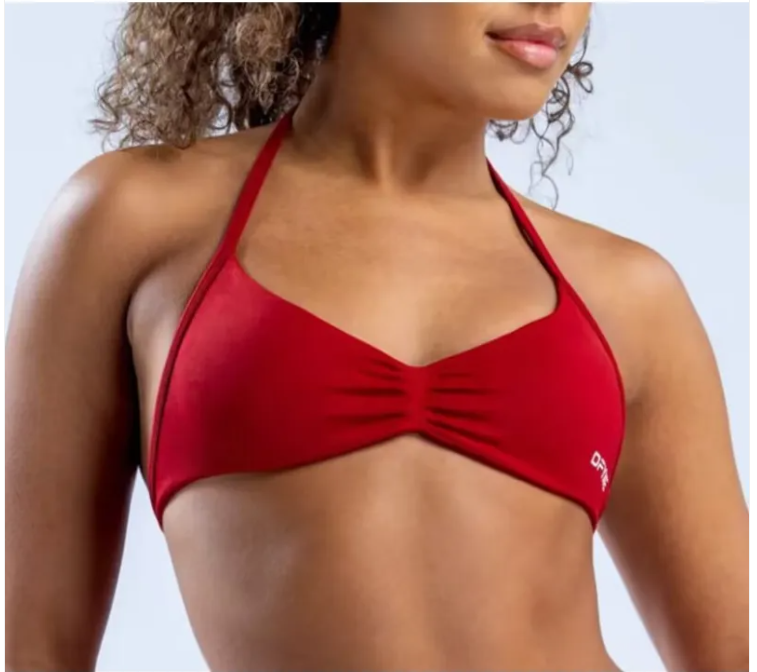 Women's Halter Back Sports Bra — Stylish & Supportive Gym Bra