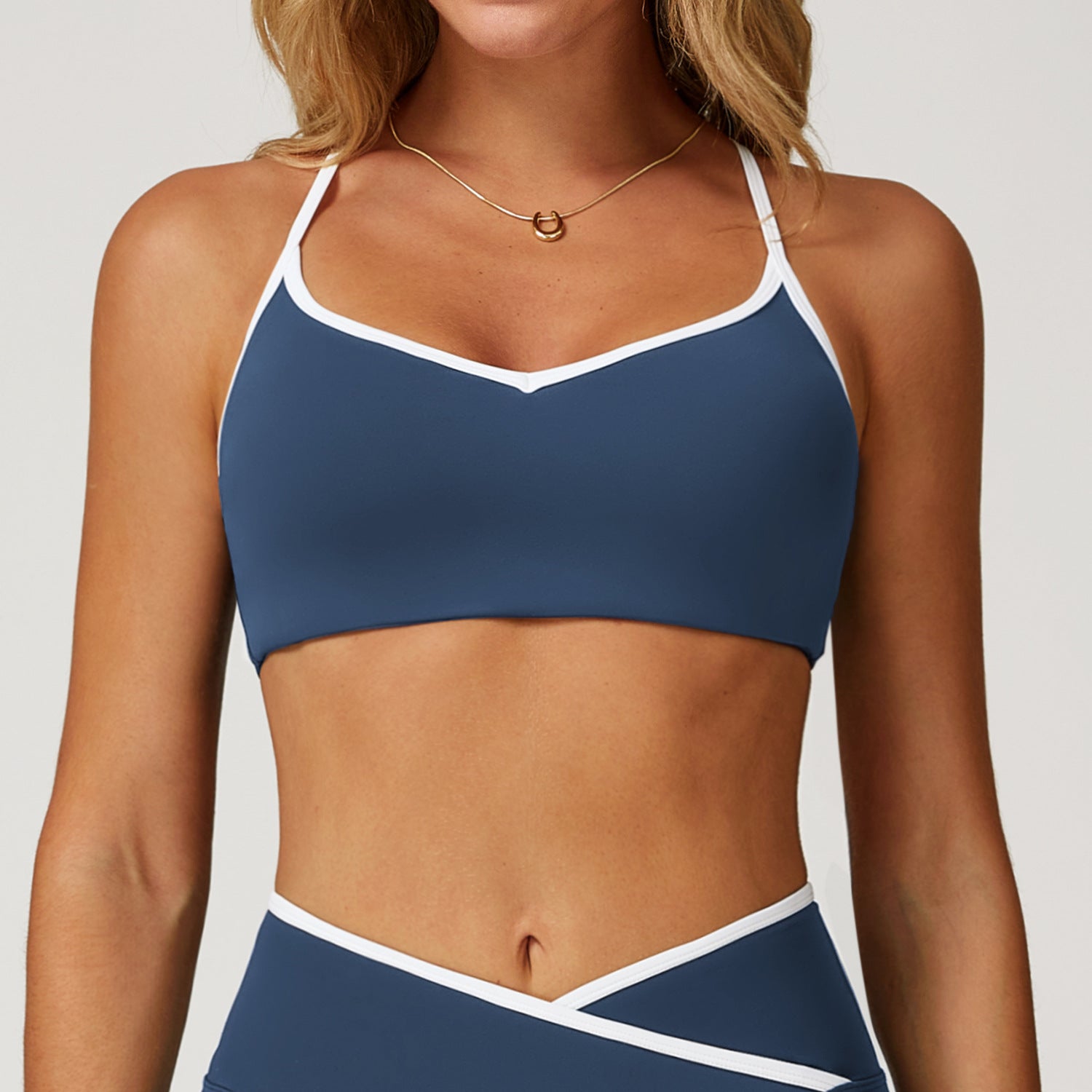 Women's Hollow-Out Yoga Bra — Cut-Out Back Sports Bra