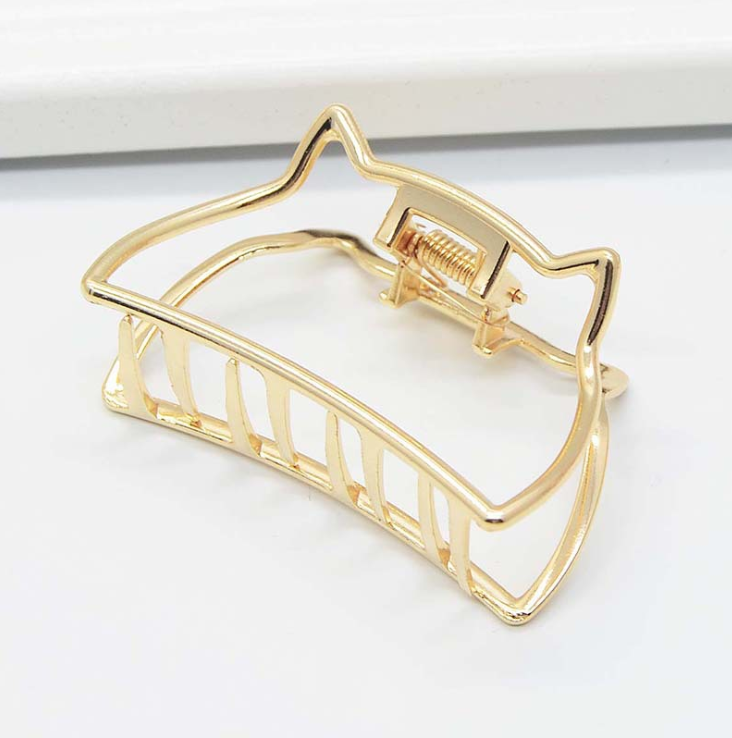 Minimalist Metal Hair Clip (Hairpin)