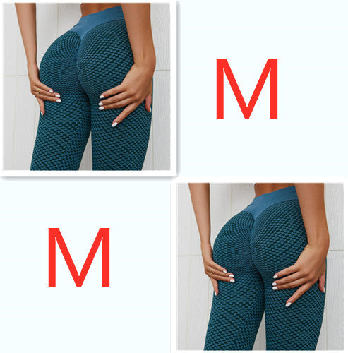 Plaid Seamless High Waist Breathable Gym Leggings