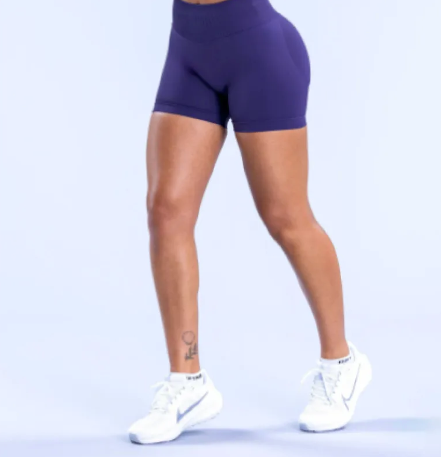 VividFit Seamless Yoga Shorts — 15 Colours