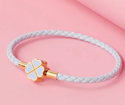 Four-Leaf Clover Lucky Bracelet