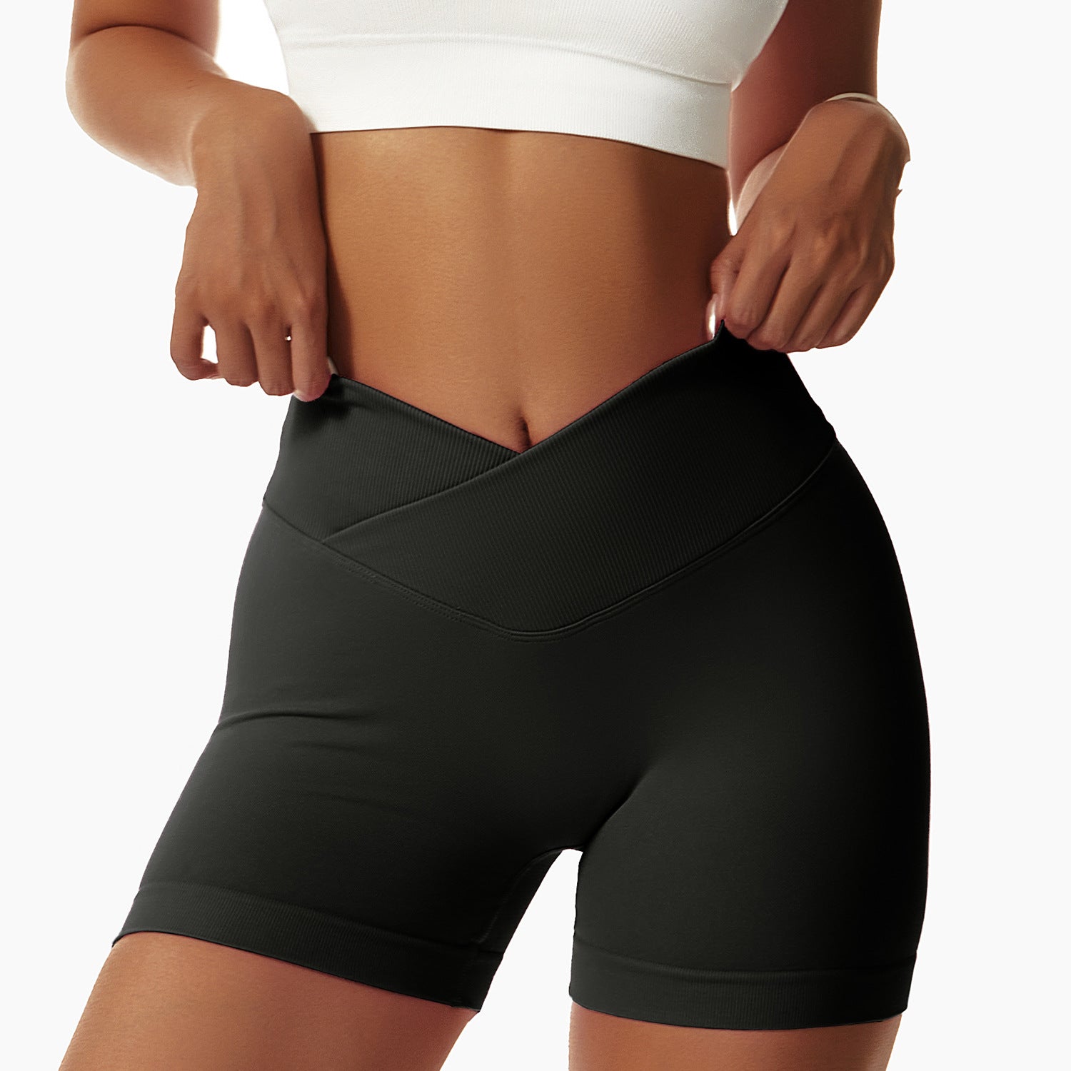 SnapFit Seamless Sports Shorts for Women — 5 Colours