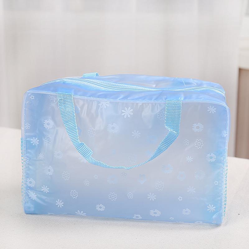 Travel Transparent Cosmetic Bag for Women (Toiletry Case)