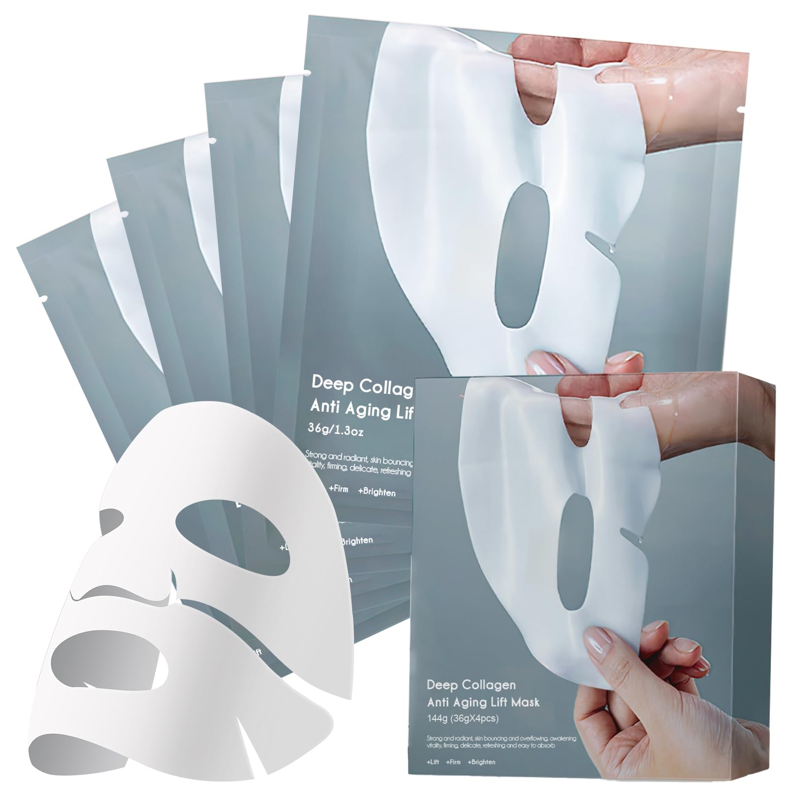 Pure Collagen Overnight Face Mask — Anti-Wrinkle Lifting & Firming Treatment