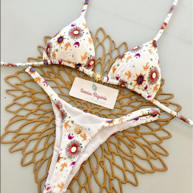 Women's Brazilian Split Bikini Set — Cheeky Two-Piece Swimsuit