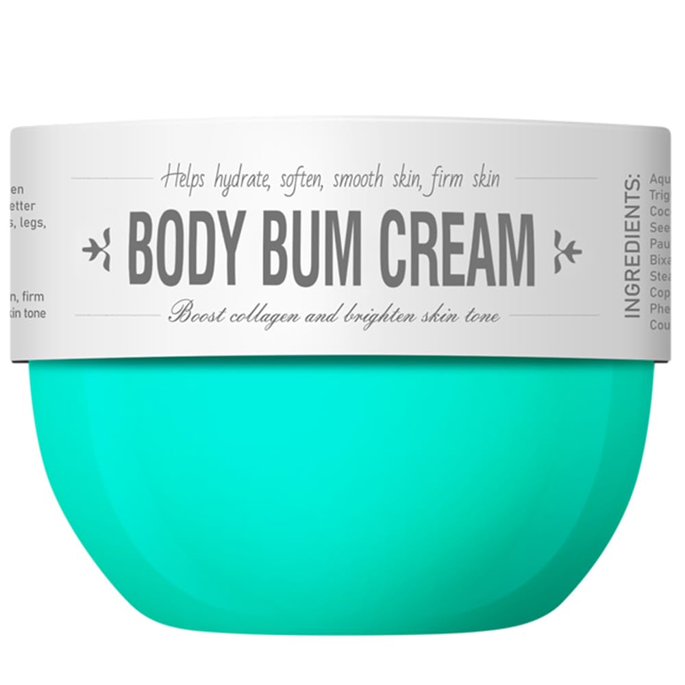 Firming Bum & Body Cream — Deep Hydrating Skin Repair in Caramelized Coconut (80ml)