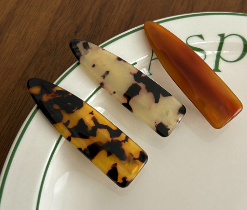 Korean Leopard Print Duckbill Hair Clip for Adults