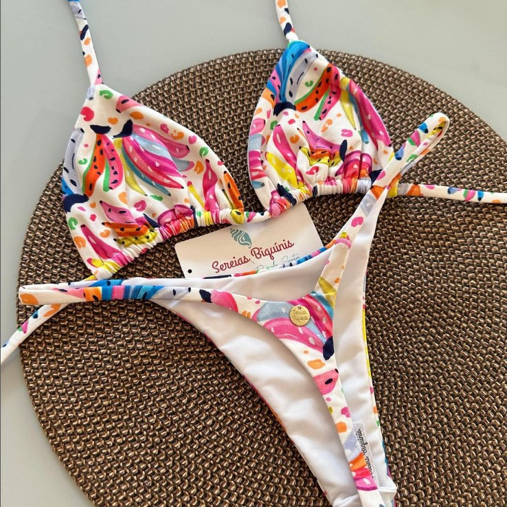 Women's Brazilian Split Bikini Set — Cheeky Two-Piece Swimsuit