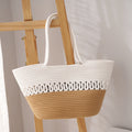 Women's Woven One Shoulder Large Tote Beach Bag — Boho Summer Bag