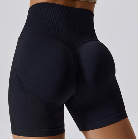 GlowFit Women's Seamless Yoga Shorts — 14 Colours
