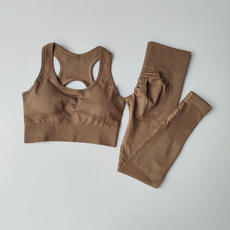 Verolux Women's Tracksuit Set — Jacket, Leggings & Sports Bra