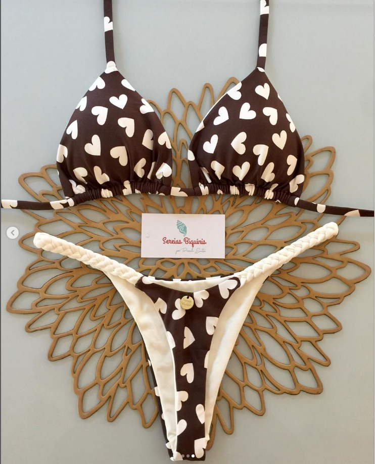 Women's Brazilian Split Bikini Set — Cheeky Two-Piece Swimsuit