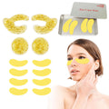 Reusable Silicone Under Eye Patches — 6 Pairs with Gel Eye Pads & Tin Case
