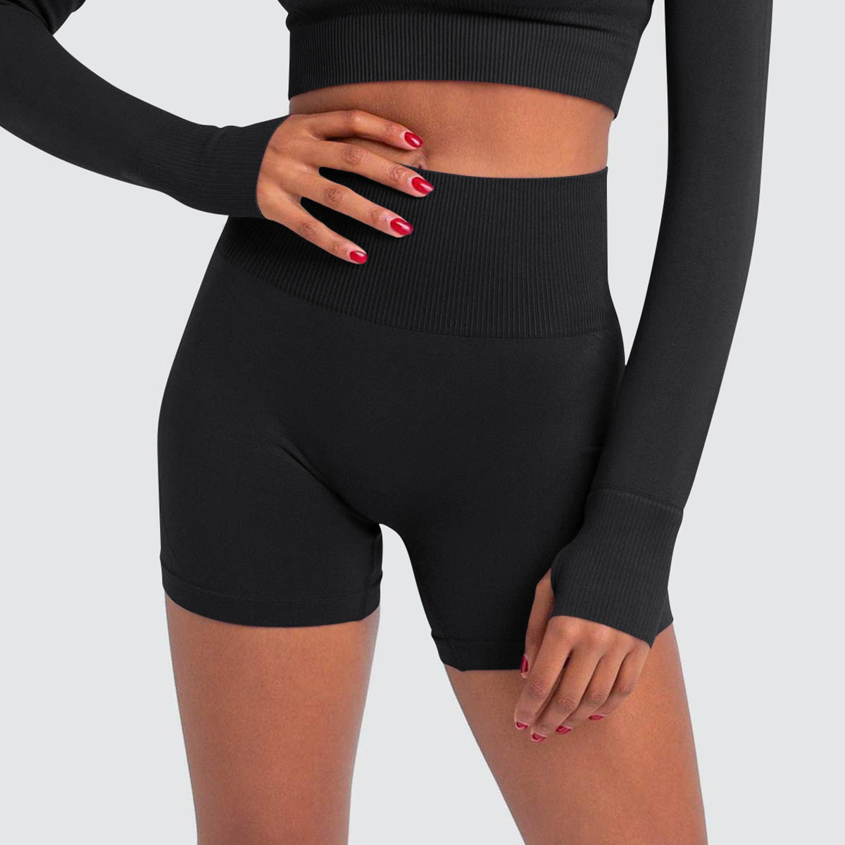 CoreHug Seamless Tight Shorts for Women — 8 Colours