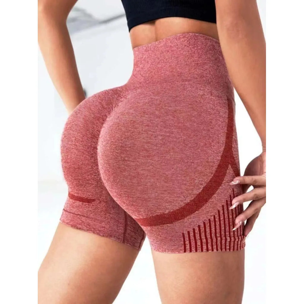 SoftFlex High-Waist Yoga Shorts — Available in 7 Colours