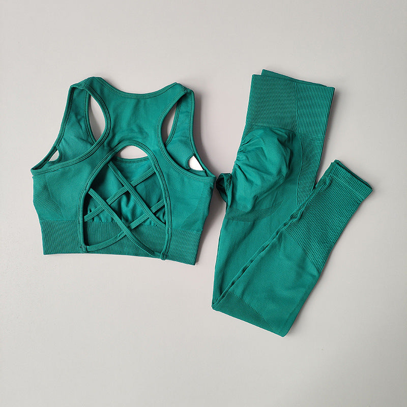 Verolux Women's Tracksuit Set — Jacket, Leggings & Sports Bra