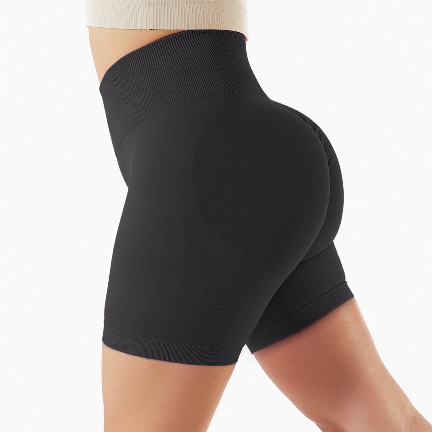 LiftWaist High-Waisted Seamless Yoga Shorts for Women