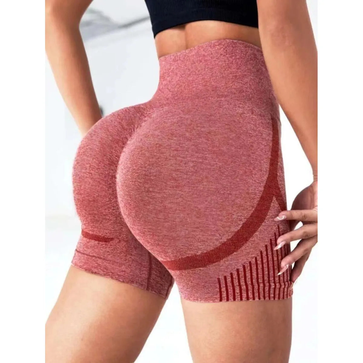 SoftFlex High-Waist Yoga Shorts — Available in 7 Colours