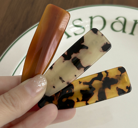 Korean Leopard Print Duckbill Hair Clip for Adults