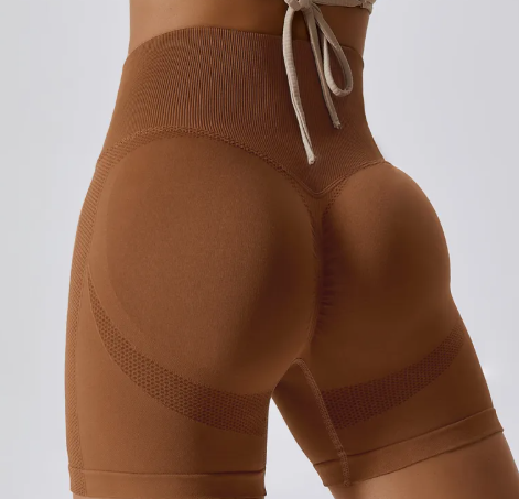 GlowFit Women's Seamless Yoga Shorts — 14 Colours