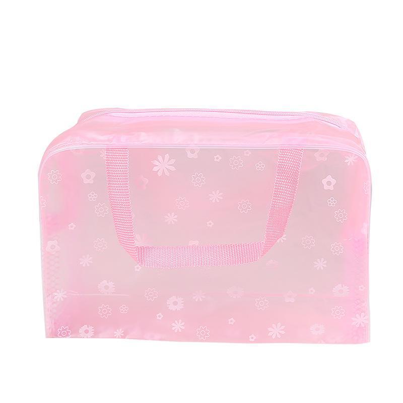 Travel Transparent Cosmetic Bag for Women (Toiletry Case)