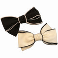 Elegant French Fairy Red Bow Hair Clip