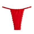 Women's Lace Bow Thong — Adjustable Butterfly Knot Underwear in 4 Colours