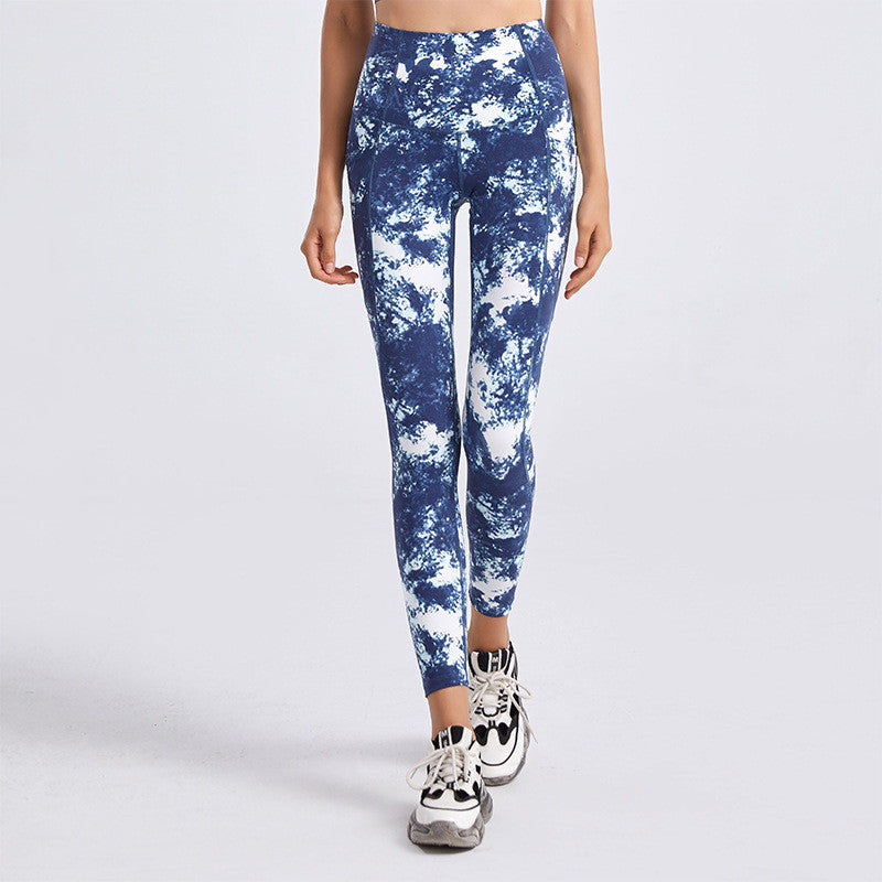 High Waist Double Pocket Gym Pants
