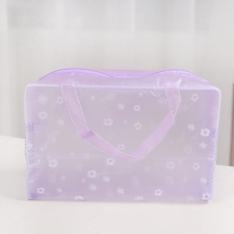 Travel Transparent Cosmetic Bag for Women (Toiletry Case)