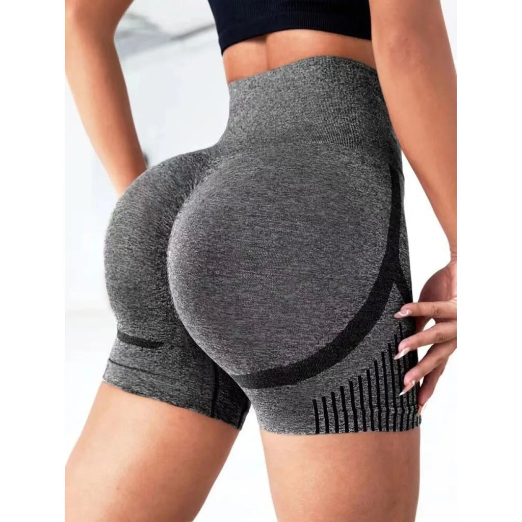 SoftFlex High-Waist Yoga Shorts — Available in 7 Colours