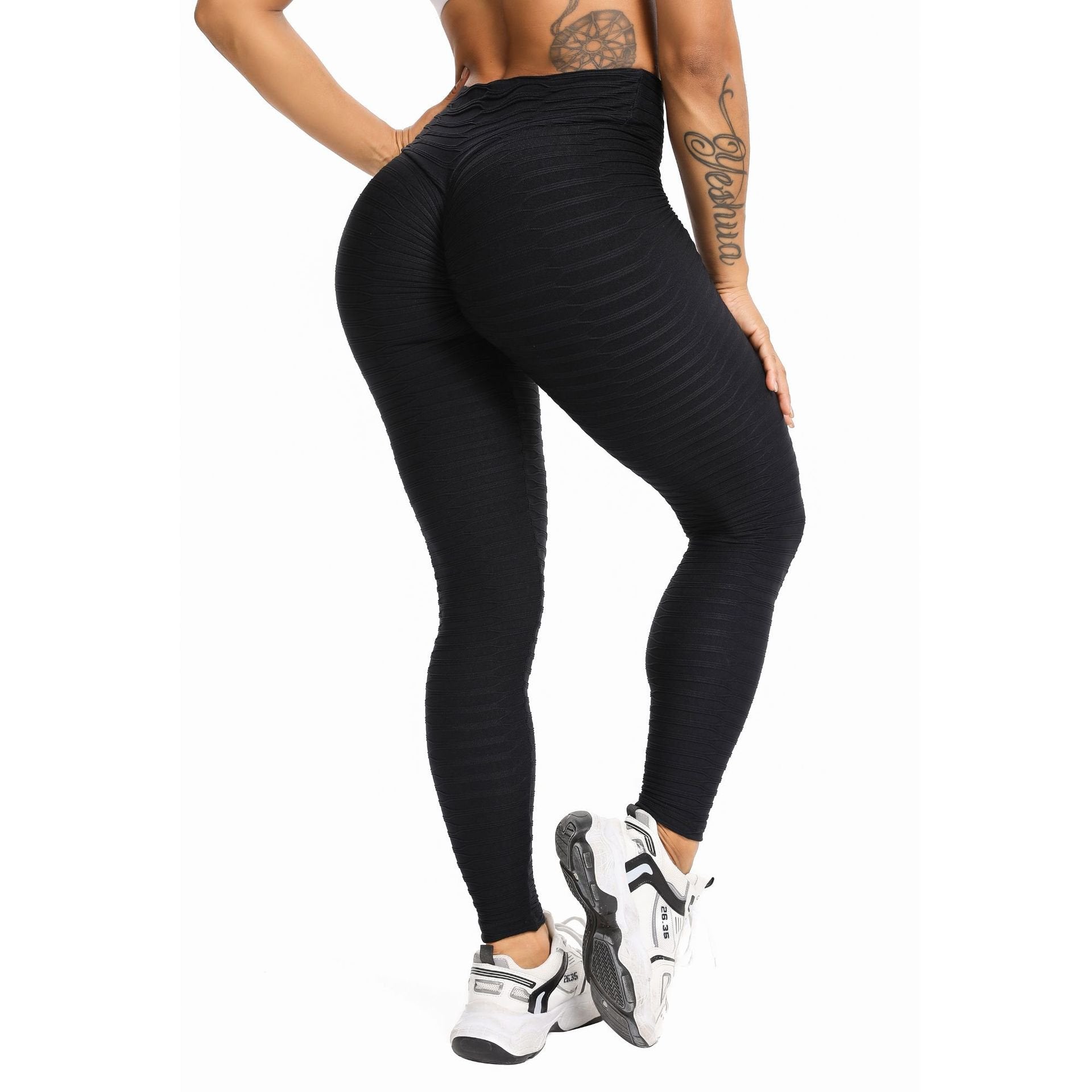Women's Peach Hip Lift Leggings — High-Waist Sculpting Fitness Tights