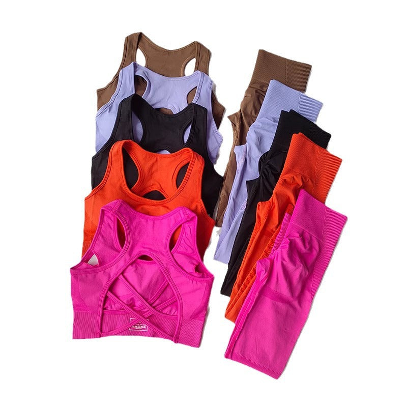 Verolux Women's Tracksuit Set — Jacket, Leggings & Sports Bra