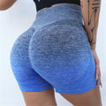 Gradient Seamless Sweatproof Shorts for Women — 8 Colours