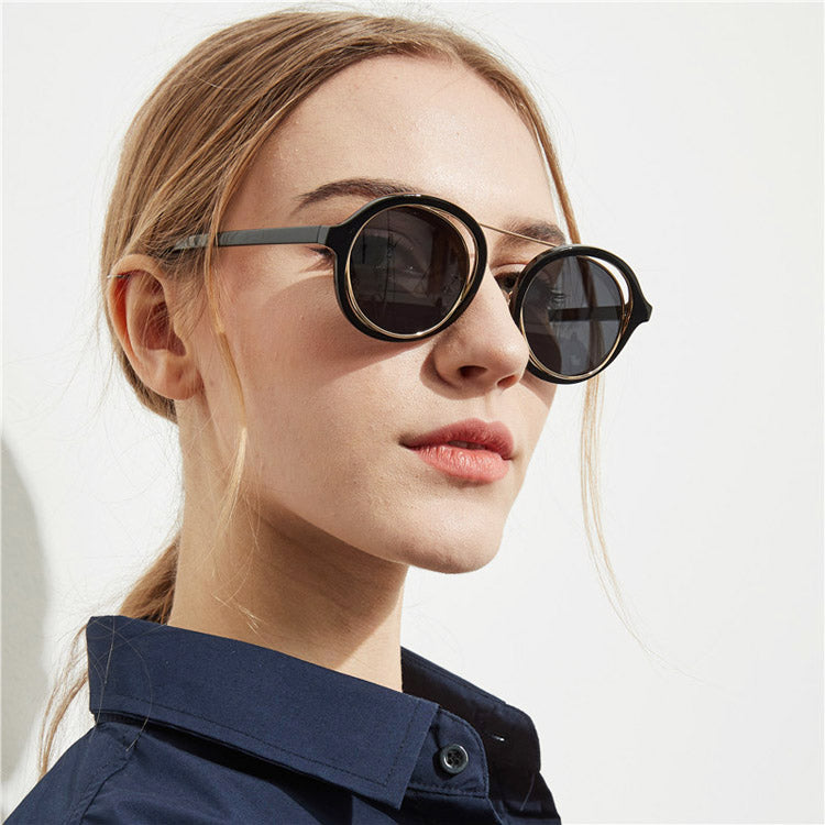 Vintage Round Sunglasses — Retro Classic Shades