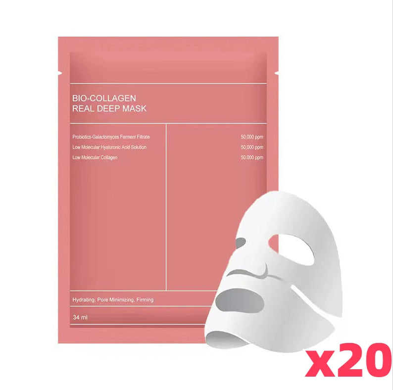 Collagen Facial Mask — Hydrating & Firming Sheet Mask for Radiant Skin