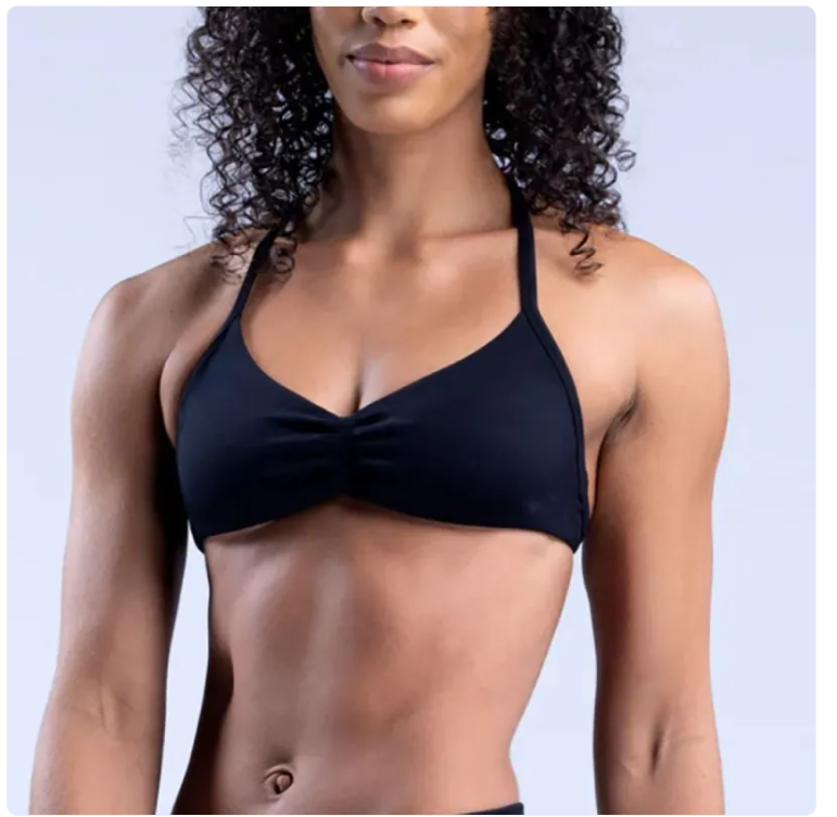 Women's Halter Back Sports Bra — Stylish & Supportive Gym Bra