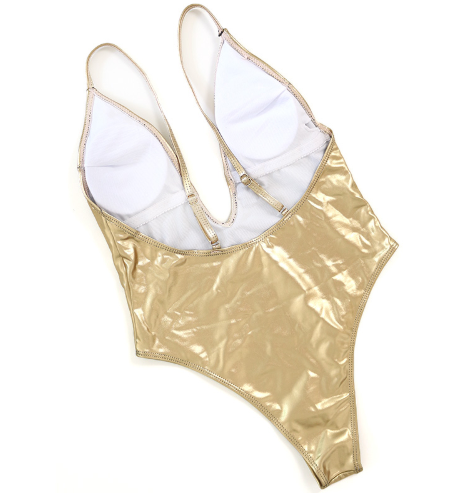 Women's Sexy One-Piece Swimsuit — Elegant Cut-Out Swimwear