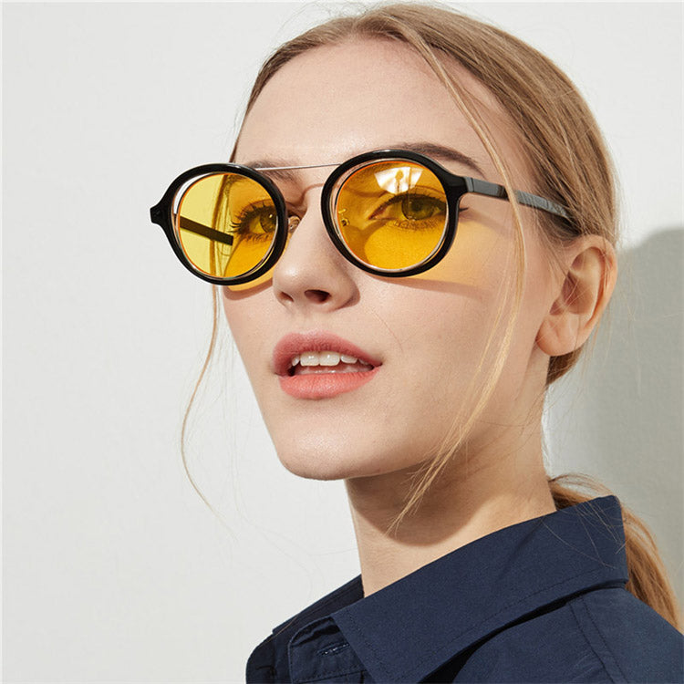 Vintage Round Sunglasses — Retro Classic Shades