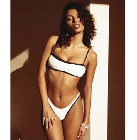 Women's Spaghetti Strap Bikini Set — Delicate Two-Piece Swimsuit