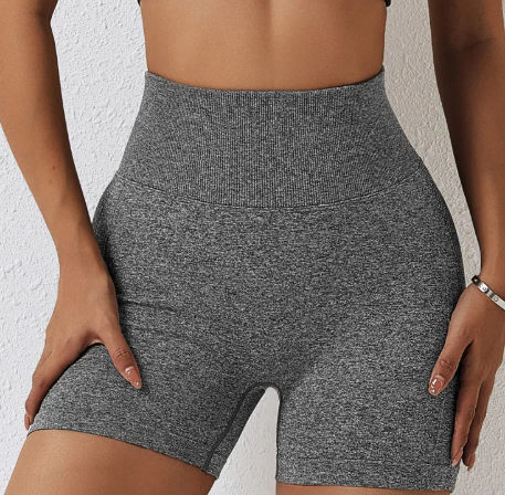 GlowFit Women's Seamless Yoga Shorts — 14 Colours