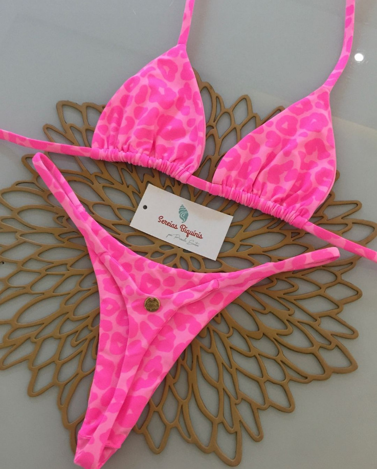 Women's Brazilian Split Bikini Set — Cheeky Two-Piece Swimsuit
