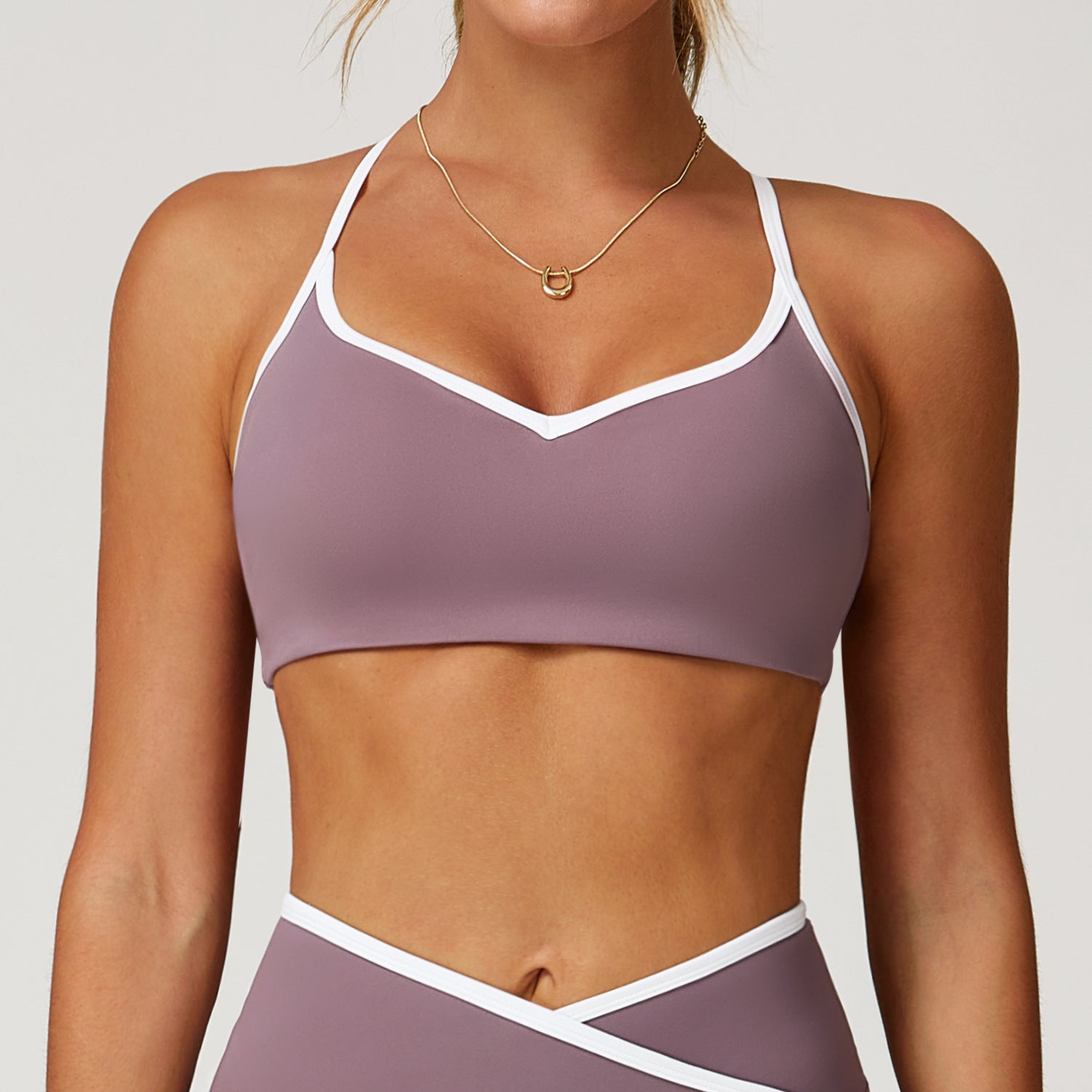 Women's Hollow-Out Yoga Bra — Cut-Out Back Sports Bra