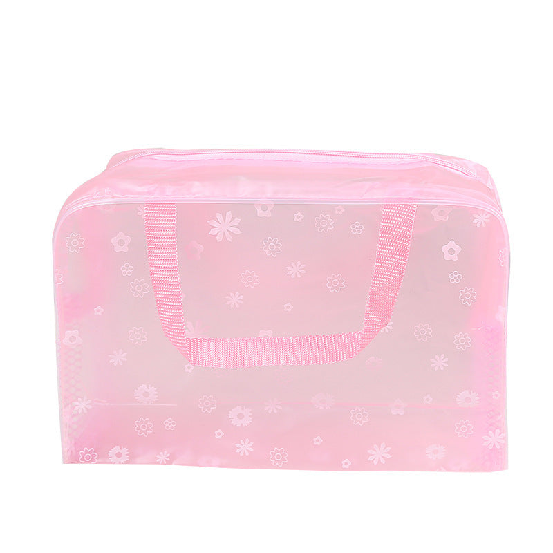 Travel Transparent Cosmetic Bag for Women (Toiletry Case)