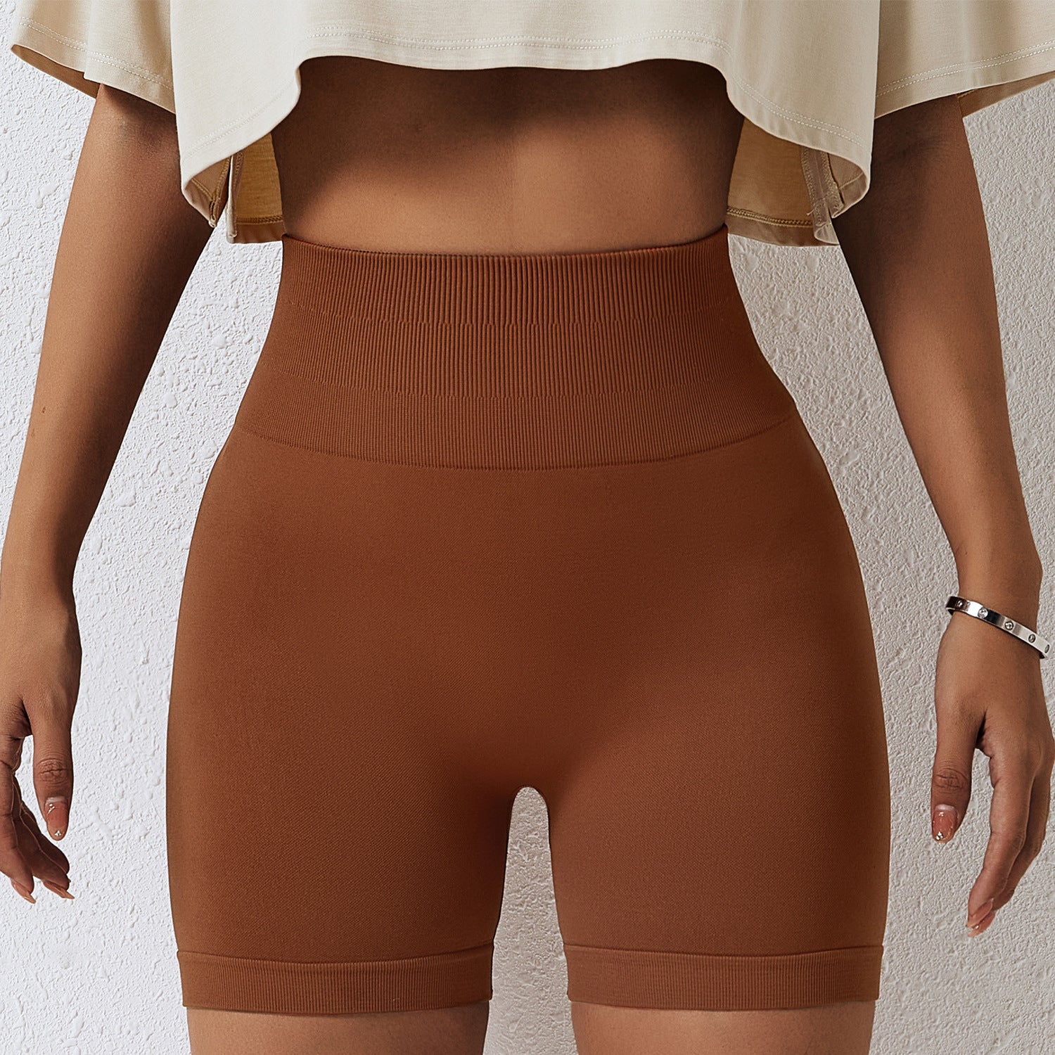 LiftWaist High-Waisted Seamless Yoga Shorts for Women
