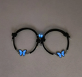 Glow-in-the-Dark Butterfly Jewellery Set — Necklace & Bracelet