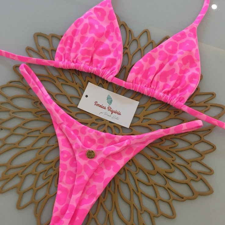 Women's Brazilian Split Bikini Set — Cheeky Two-Piece Swimsuit