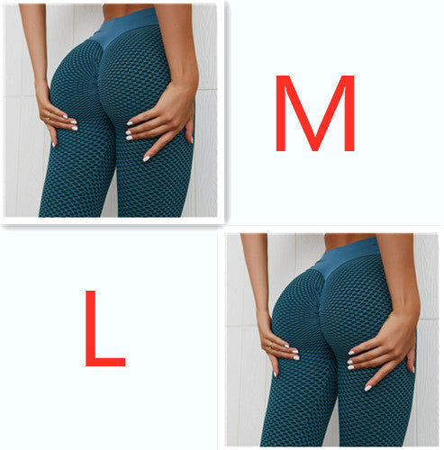 Plaid Seamless High Waist Breathable Gym Leggings