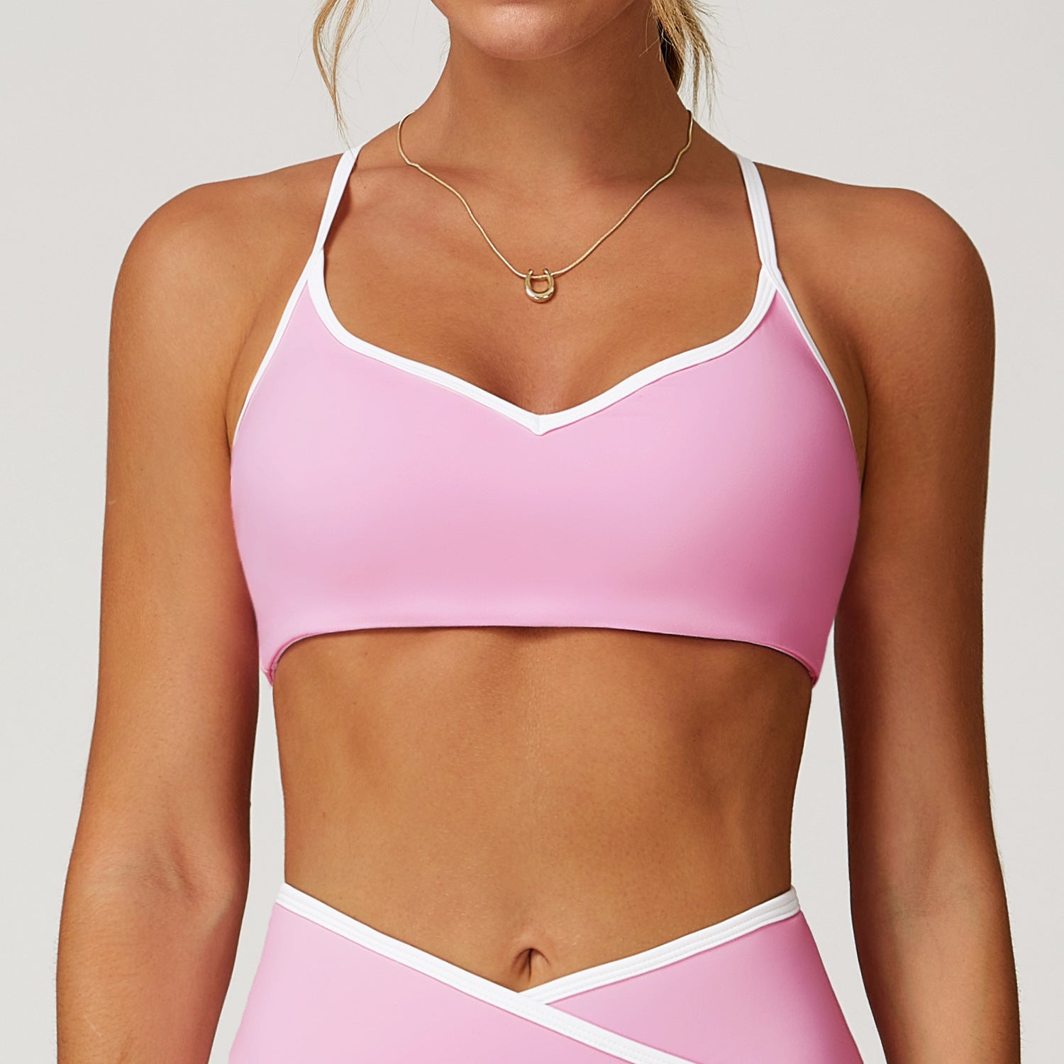 Women's Hollow-Out Yoga Bra — Cut-Out Back Sports Bra